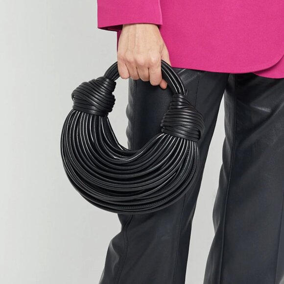 Few Moda | Ally Double Knot Bag | Black - Picture 4 of 5
